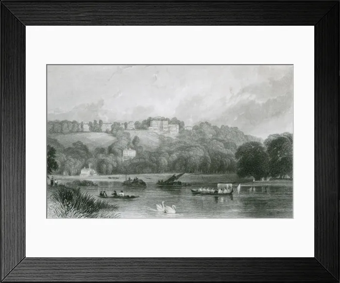 Framed Print : Richmond Hill, London Framed Print : Richmond Hill, London