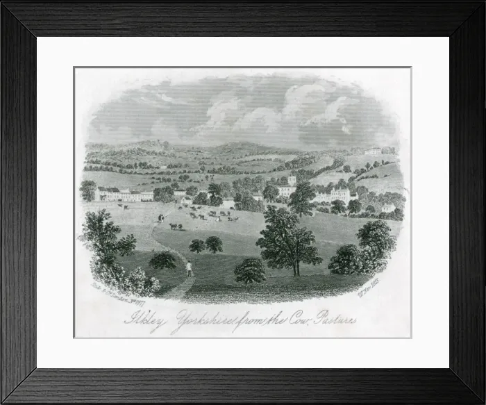 Framed Print : Ilkley, Yorkshire Framed Print : Ilkley, Yorkshire