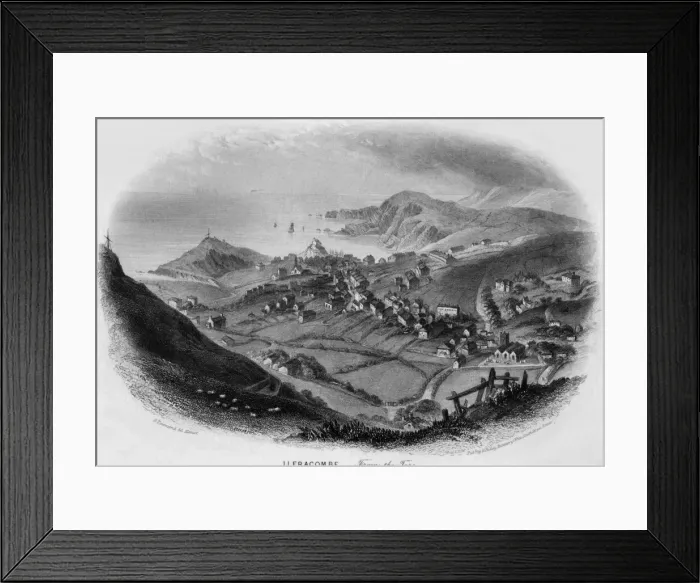 Framed Print : Ilfracombe, Devon Framed Print : Ilfracombe, Devon