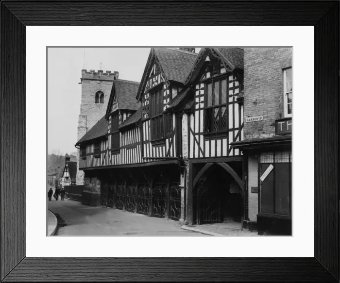 Framed Print : Much Wenlock Guildhall Framed Print : Much Wenlock Guildhall