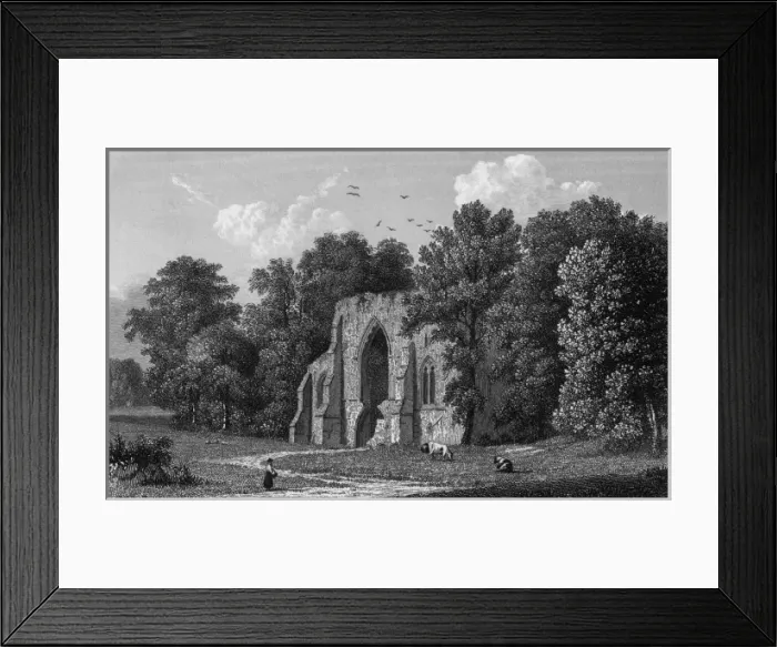 Framed Print : Netley Abbey, Hampshire Framed Print : Netley Abbey, Hampshire