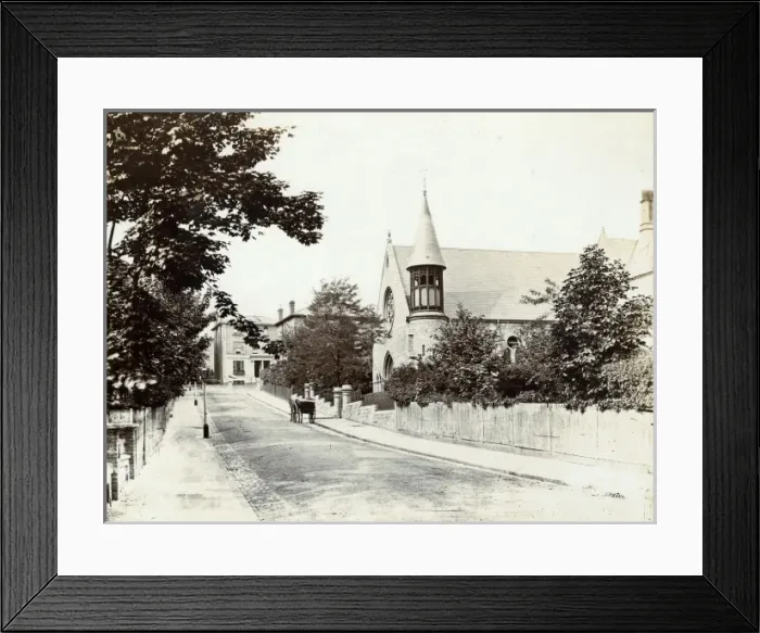 Framed Print : Lee Church Exterior Framed Print : Lee Church Exterior