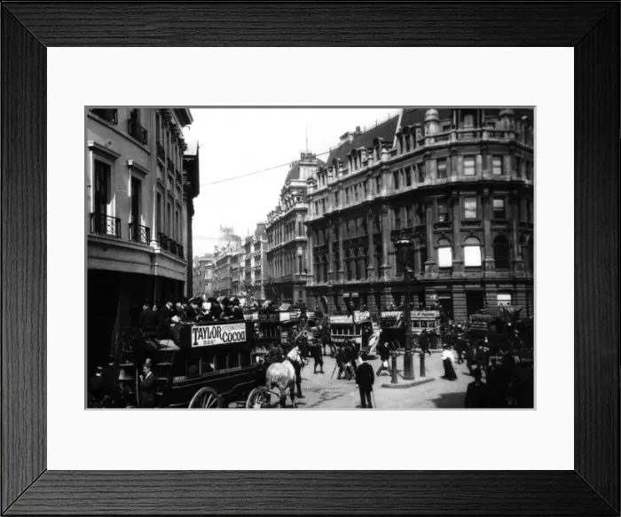 Framed Print : London Poultry