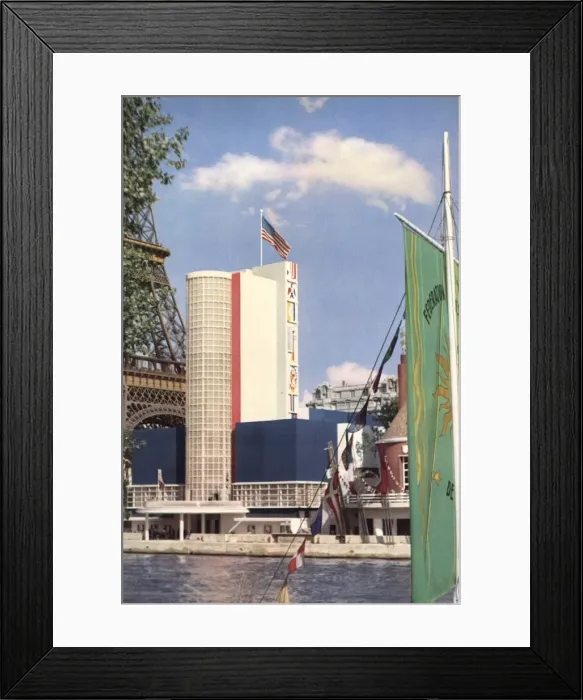 Framed Print : PARIS EXPO 1937 - 3 Framed Print : PARIS EXPO 1937 - 3