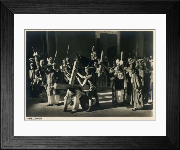 Framed Print : Oberammergau 1934 - 3 Framed Print : Oberammergau 1934 - 3