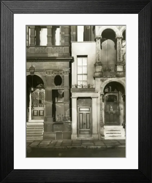Framed Print : Bayswater Small House Framed Print : Bayswater Small House