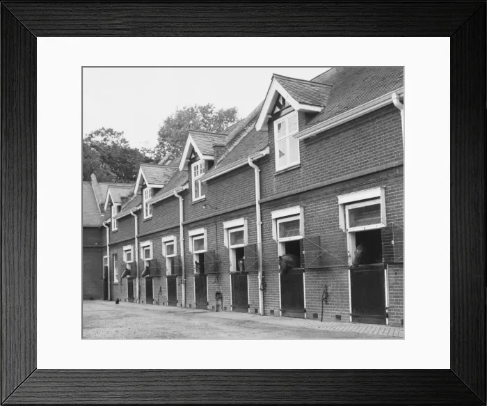Framed Print : Horse Stables Framed Print : Horse Stables