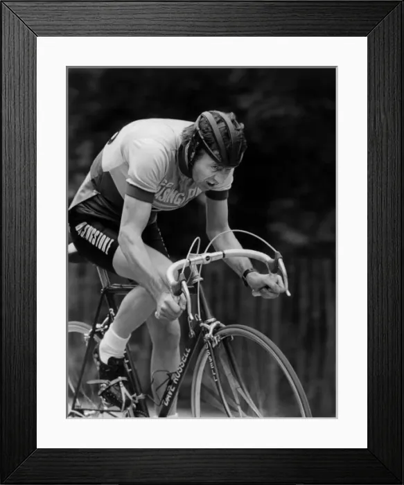 Framed Print : Racing Cyclist Framed Print : Racing Cyclist