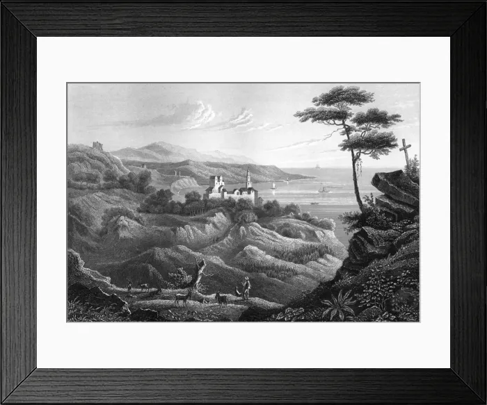 Framed Print : Piemonte Coast Framed Print : Piemonte Coast