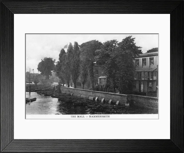 Framed Print : The Mall, Hammersmith, London Framed Print : The Mall, Hammersmith, London