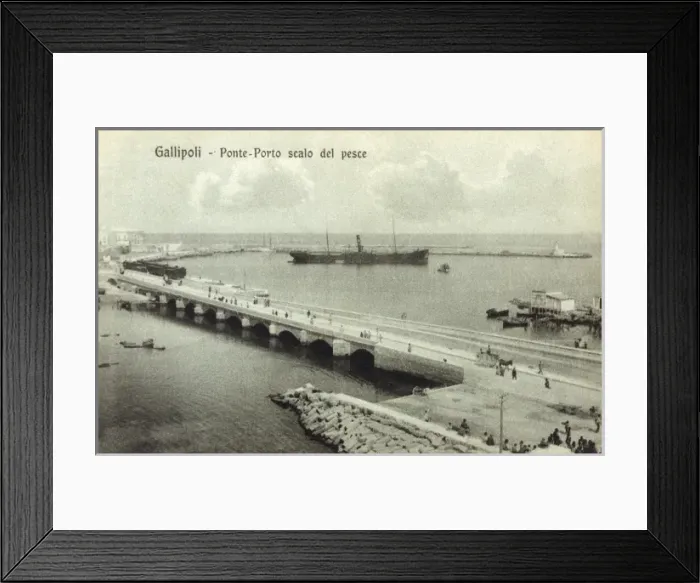 Framed Print : Gallipoli, Italy Framed Print : Gallipoli, Italy