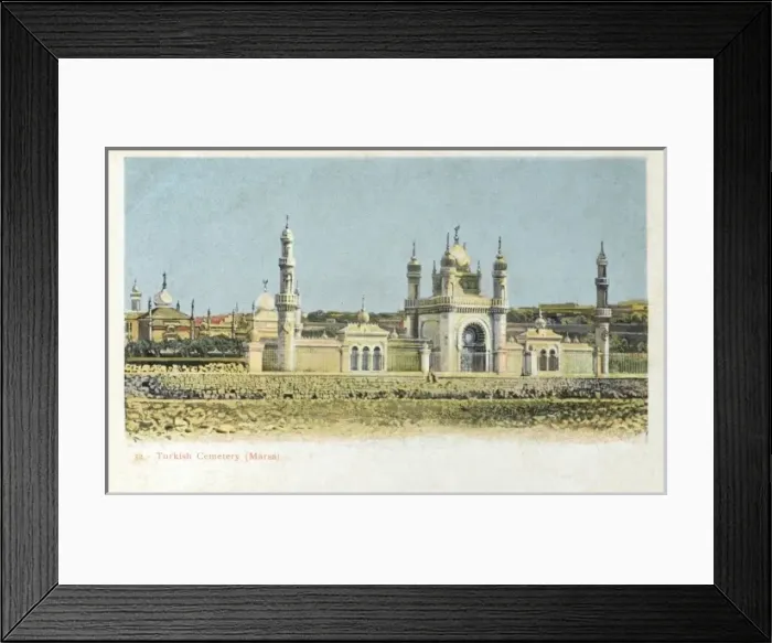 Framed Print : Turkish Cemetery, Malta Framed Print : Turkish Cemetery, Malta
