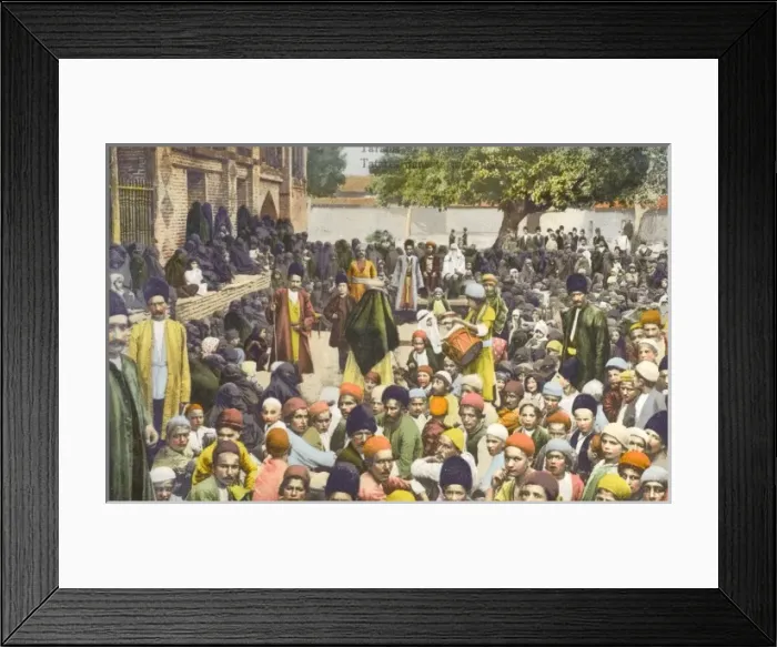 Framed Print : Tatars in the Mosque Framed Print : Tatars in the Mosque