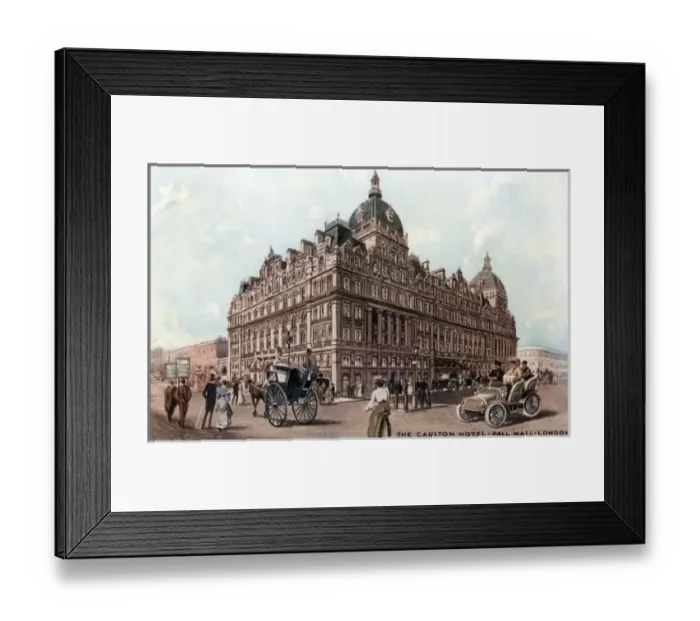 Framed Print : The Carlton Hotel - Pall Mall, London Framed Print : The Carlton Hotel - Pall Mall, London