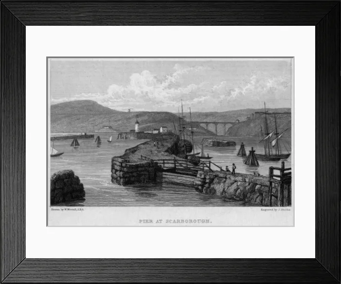 Framed Print : Scarborough, Yorkshire Framed Print : Scarborough, Yorkshire