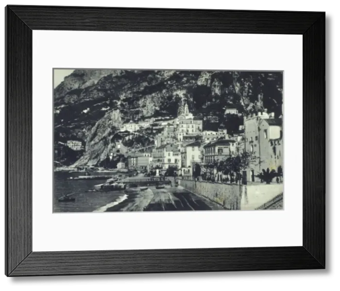 Framed Print : Amalfi Coastline, Italy - The Grand Marina at Amalfi Framed Print : Amalfi Coastline, Italy - The Grand Marina at Amalfi