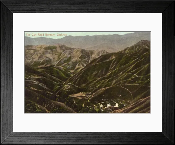 Framed Print : Chakrata, India - The Cart Road Brewery Framed Print : Chakrata, India - The Cart Road Brewery
