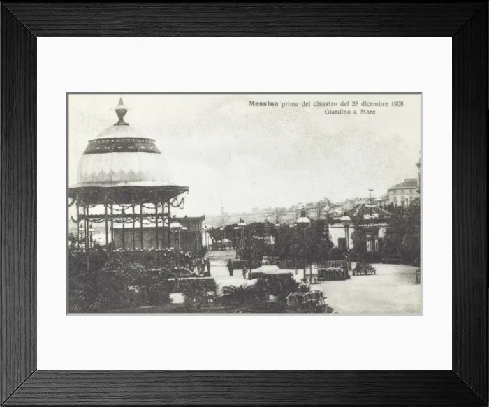 Framed Print : Messina, Italy - before the earthquake of 1908 Framed Print : Messina, Italy - before the earthquake of 1908