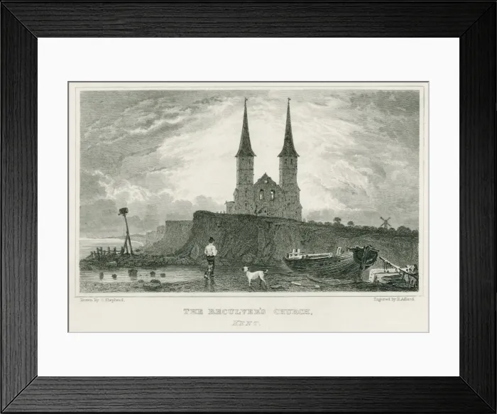 Framed Print : Reculver, Kent Framed Print : Reculver, Kent