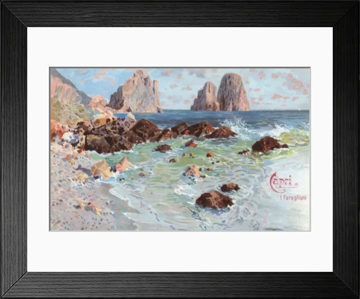 Framed Print : Capri, Italy Framed Print : Capri, Italy