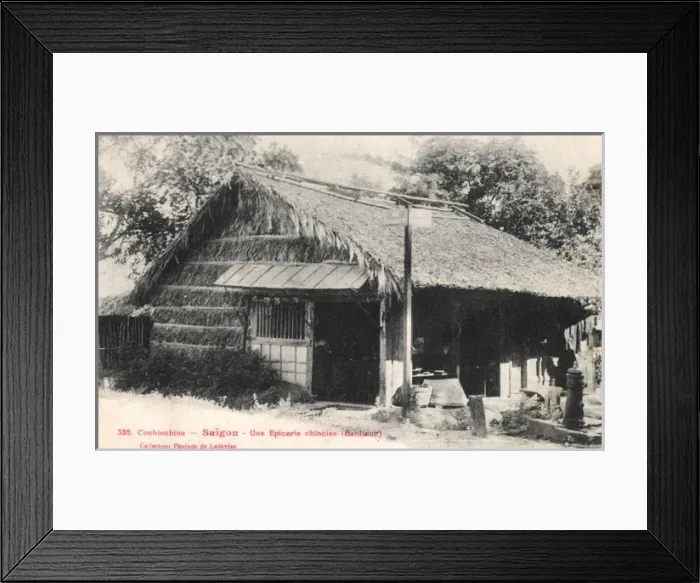 Framed Print : Saigon, Vietnam - Chinese Grocers Shop Framed Print : Saigon, Vietnam - Chinese Grocers Shop