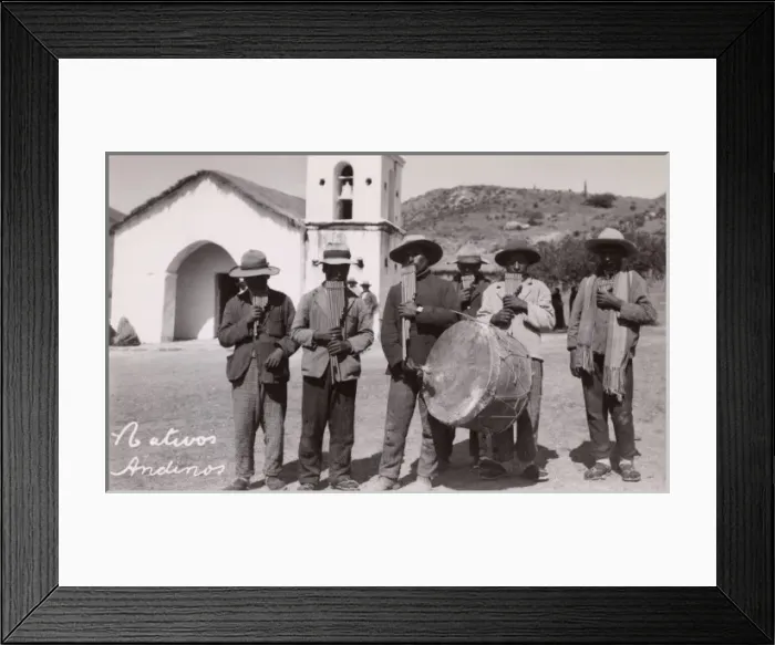 Framed Print : Peruvian Musicians Framed Print : Peruvian Musicians