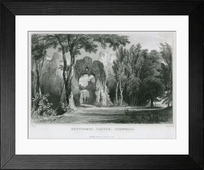 Framed Print : Restormel Castle, Cornwall Framed Print : Restormel Castle, Cornwall