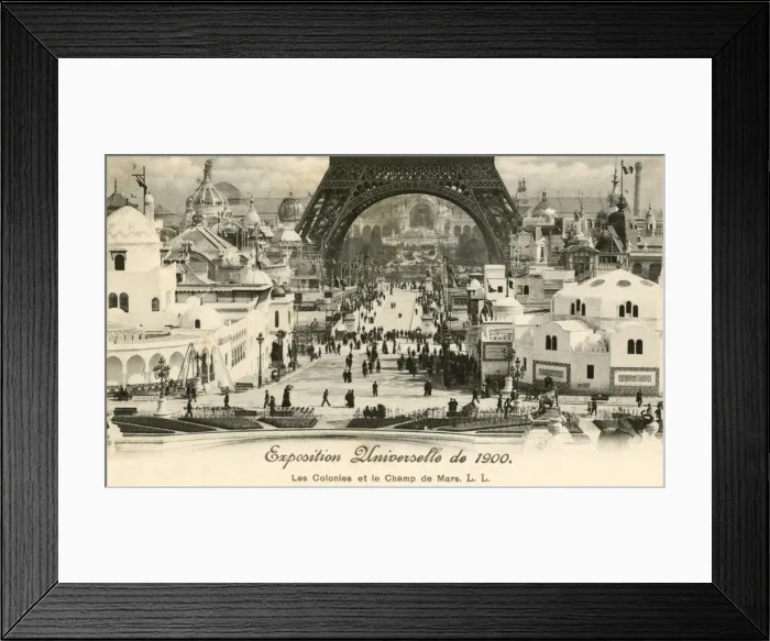 Framed Print : French Exhibition of 1900 Framed Print : French Exhibition of 1900