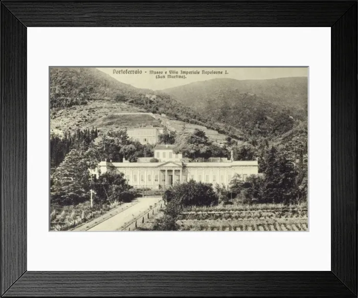 Framed Print : Portoferraio, Italy - Napleon Is Imperial Villa Framed Print : Portoferraio, Italy - Napleon Is Imperial Villa