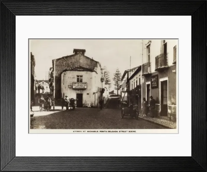 Framed Print : Portugal - Azores - St. Michaels, Ponta Delgada Framed Print : Portugal - Azores - St. Michaels, Ponta Delgada
