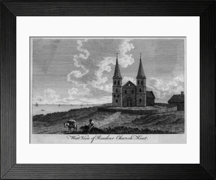 Framed Print : Reculver, Kent Framed Print : Reculver, Kent