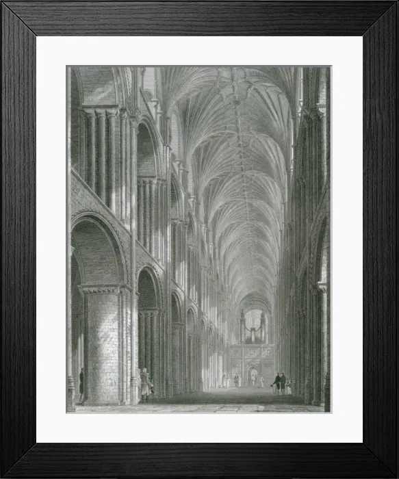 Framed Print : Norwich Cathedral Framed Print : Norwich Cathedral