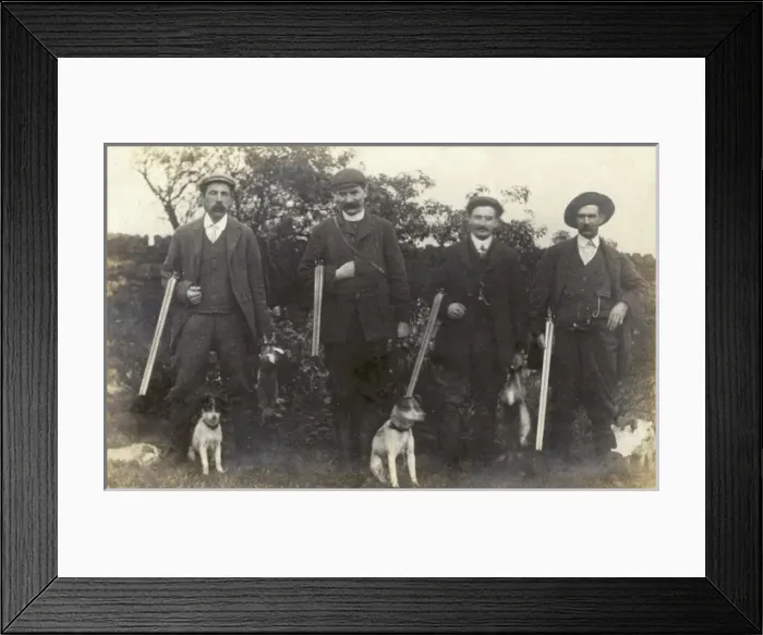 Framed Print : The Vicars Shooting Party Framed Print : The Vicars Shooting Party
