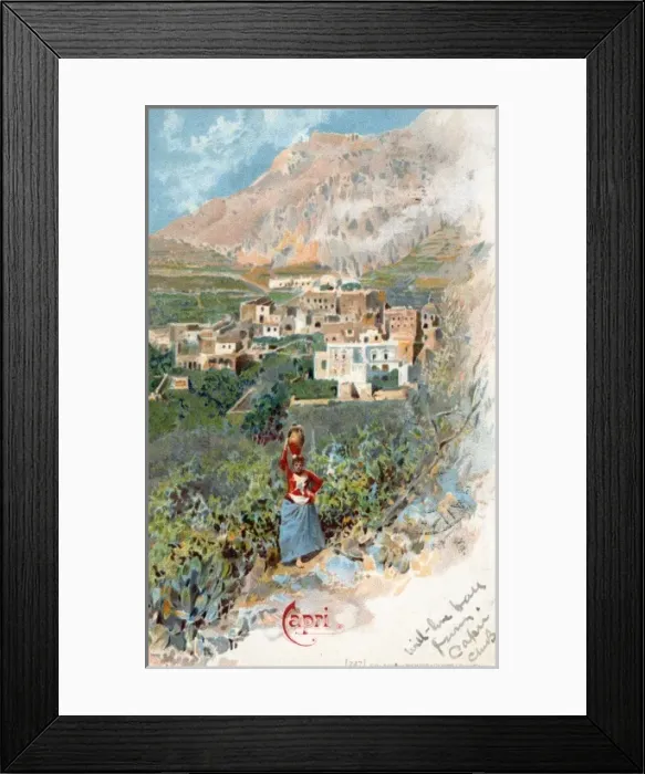 Framed Print : Capri, Italy Framed Print : Capri, Italy