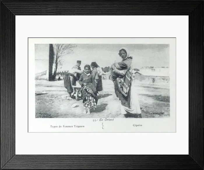Framed Print : Macedonian Gypsies Framed Print : Macedonian Gypsies