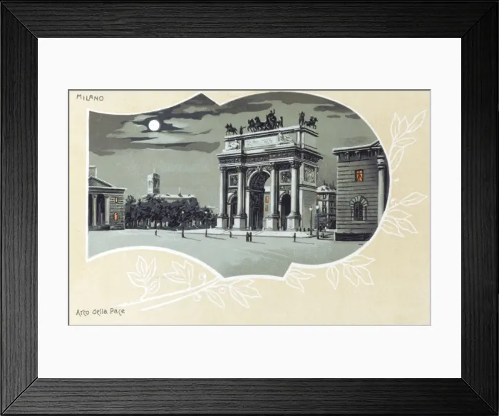 Framed Print : Milan, Italy - Arco della Pace Framed Print : Milan, Italy - Arco della Pace