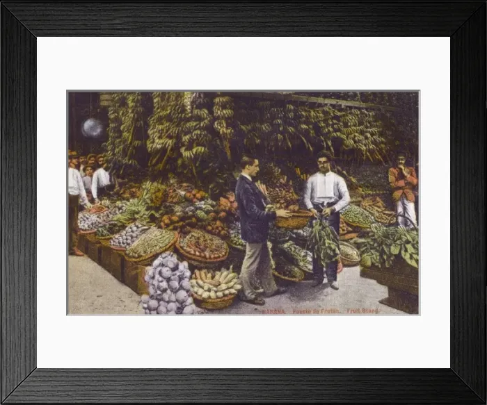 Framed Print : Havana, Cuba - Fruit Stand Framed Print : Havana, Cuba - Fruit Stand