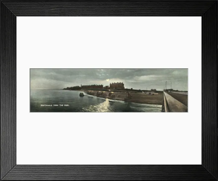 Framed Print : Southwold, Suffolk - view from the pier Framed Print : Southwold, Suffolk - view from the pier