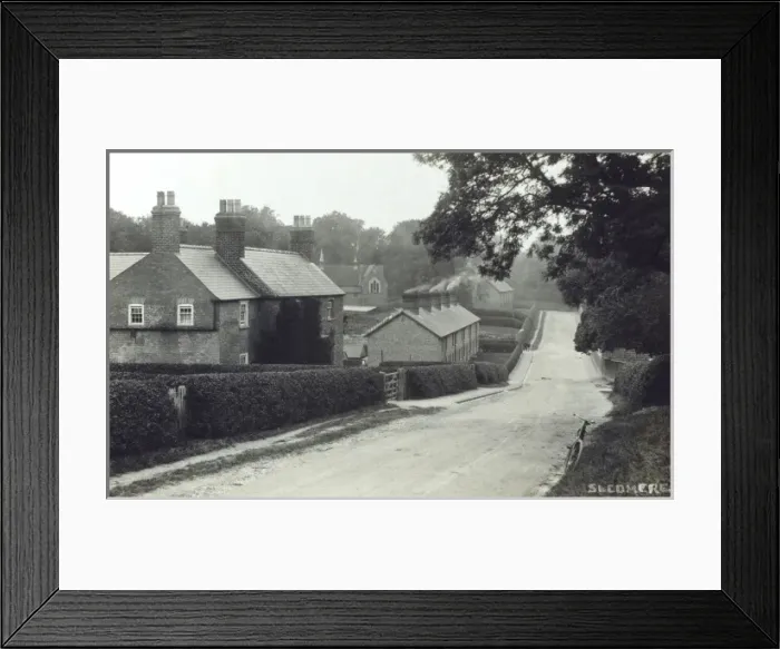 Framed Print : Estate houses of Sledmere Framed Print : Estate houses of Sledmere