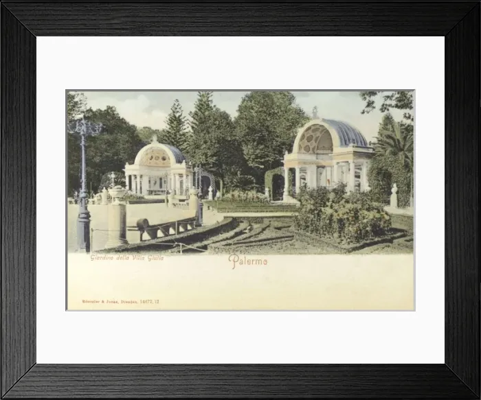 Framed Print : Palermo, Sicily, Italy - Garden of the Villa Giulia Framed Print : Palermo, Sicily, Italy - Garden of the Villa Giulia