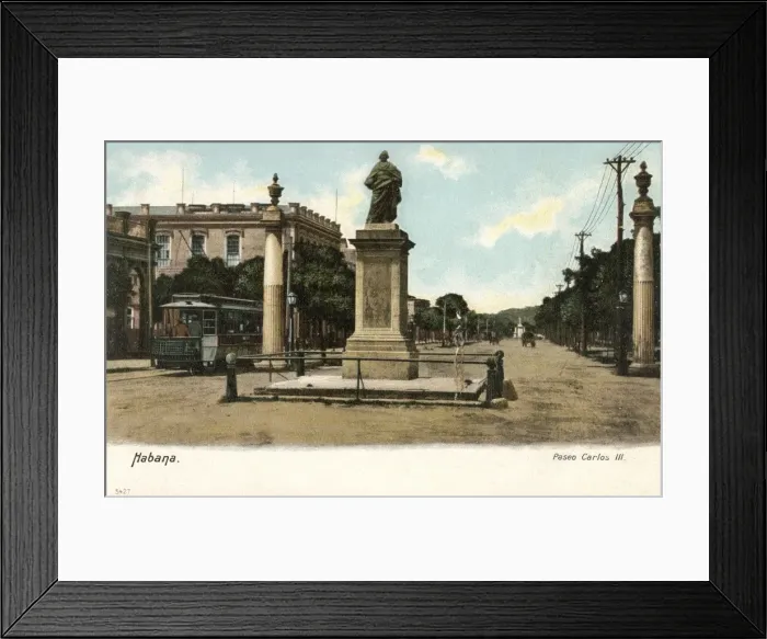 Framed Print : Cuba - Havana - Carlos III Street Framed Print : Cuba - Havana - Carlos III Street
