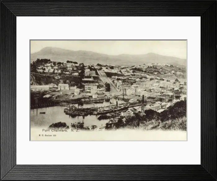 Framed Print : New Zealand - Port Chalmers Framed Print : New Zealand - Port Chalmers