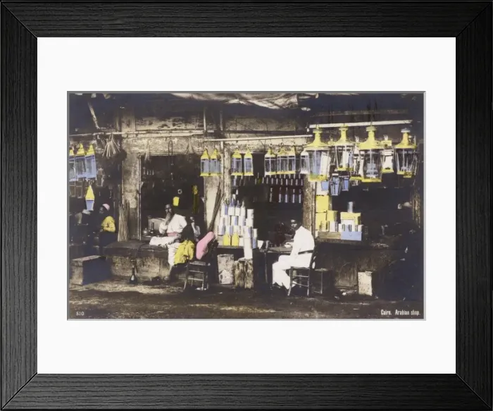 Framed Print : Lamp and Lantern Shop, Cairo, Egypt Framed Print : Lamp and Lantern Shop, Cairo, Egypt