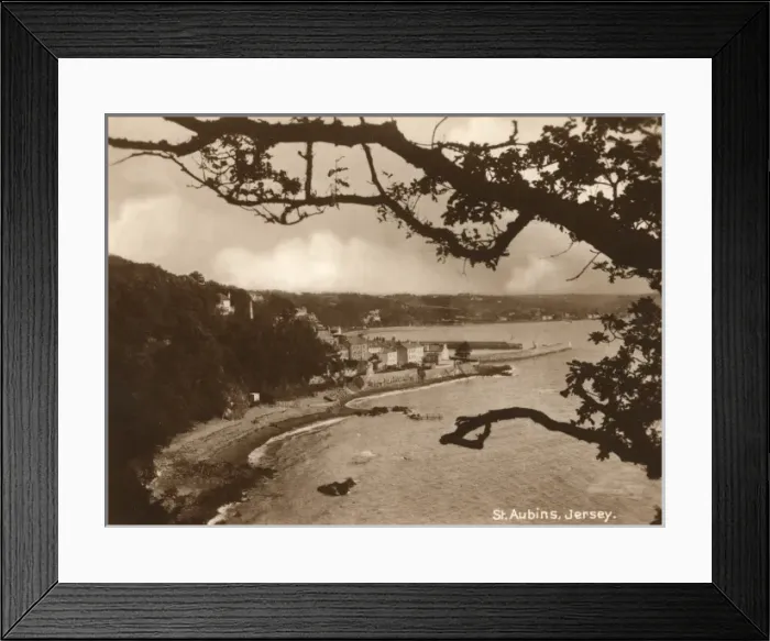 Framed Print : St Aubins, Jersey, Channel Islands Framed Print : St Aubins, Jersey, Channel Islands