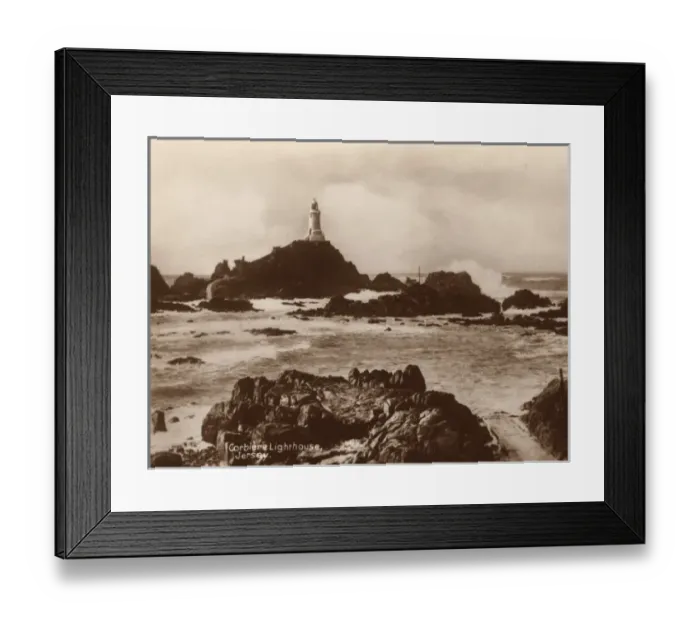 Framed Print : Corbiere Lighthouse, Jersey, Channel Islands Framed Print : Corbiere Lighthouse, Jersey, Channel Islands