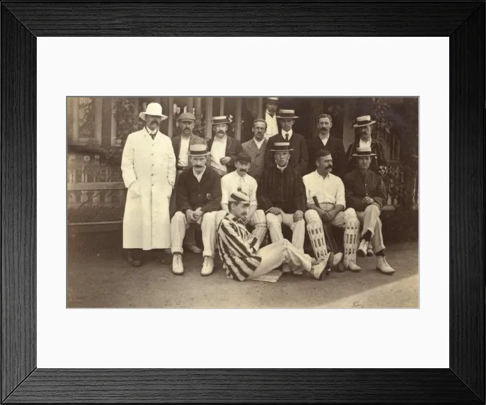 Framed Print : Cricket Team in Oxford Framed Print : Cricket Team in Oxford