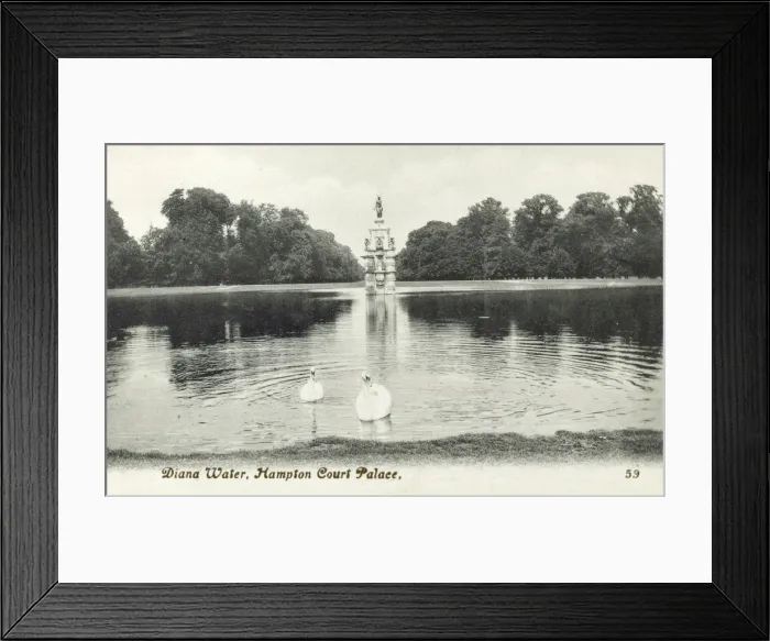Framed Print : Diana Water - Hampton Court Palace Framed Print : Diana Water - Hampton Court Palace