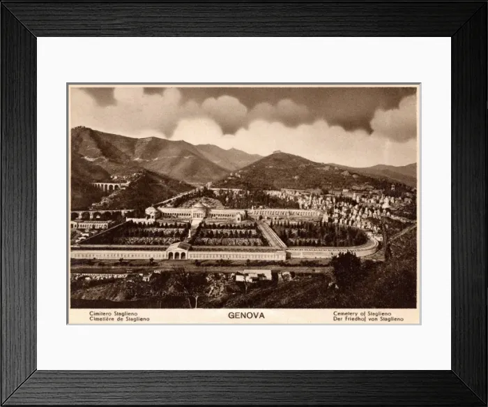 Framed Print : Genoa, Italy - Staglieno Cemetery Framed Print : Genoa, Italy - Staglieno Cemetery