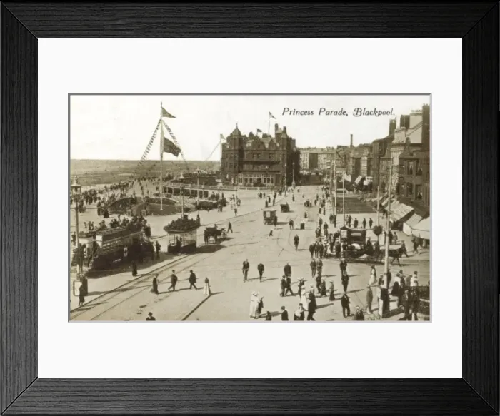 Framed Print : Princess Parade, Blackpool Framed Print : Princess Parade, Blackpool