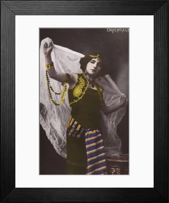 Framed Print : Oriental Beauty - Egypt Framed Print : Oriental Beauty - Egypt